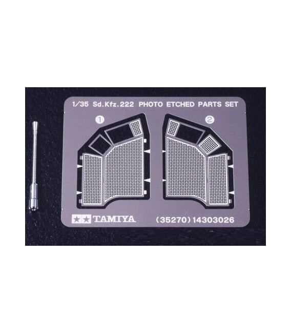 35286 Sd.Kfz.222 Leichter Panzerspahwagen (4x4) Afrika Korps Tamiya Escala 1/35