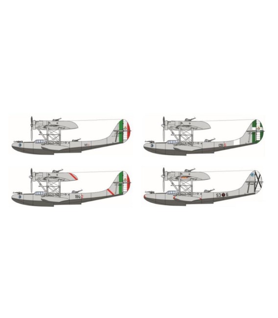 Cant Z.501 Gabbiano - Italeri 112 - Echelle 1/72