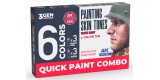 AK17526 Painting Skin Tones Made Easy by Calvin Tan 6 u. 17 ml