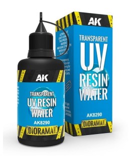 AK8290 Transparent UV Resin Water 30 ml.