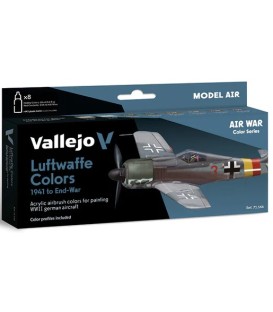 Set Vallejo Model Air 8 u. (17 ml.) Luftwaffe 1941 until end-war