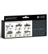 Set Vallejo Model Air 8 u. (17 ml.) WWII US Europe & Africa 1942-1945
