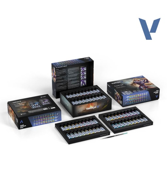 77273 Core Set Vallejo True Metallic Metal 60 u. (18 ml.)