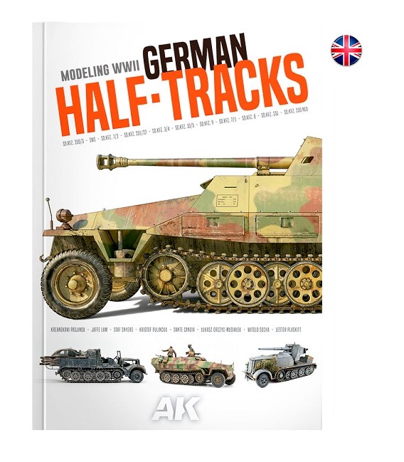 AK130036 Modelling WWII German Half-Tracks  - English