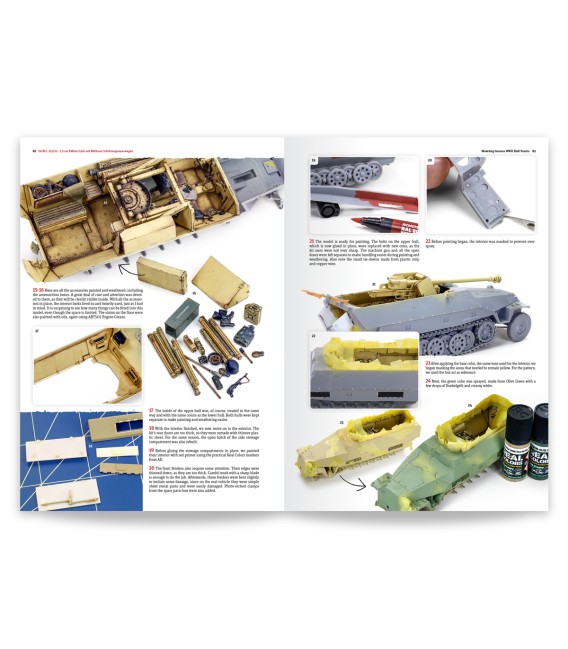 AK130036 Modelling WWII German Half-Tracks  - English