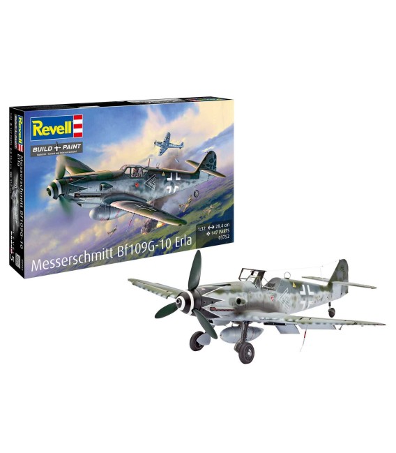 Messerschmitt Bf109G-10 Erla - Revell Echelle 1/32
