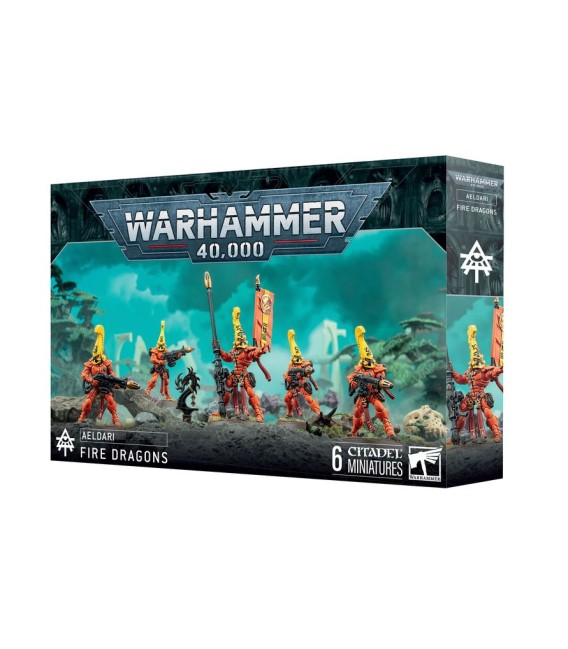 Warhammer 40.000 - Aeldari Fire Dragons