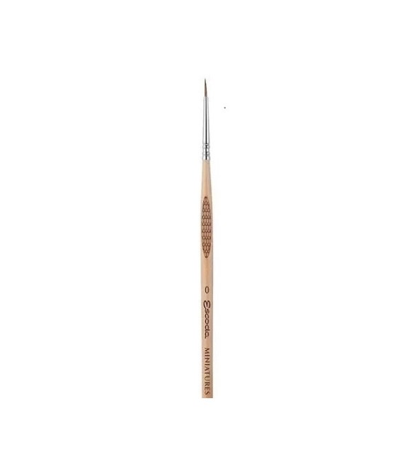 1410 Pinceles Escoda Barroco Fibra Toray Oro 5/0