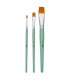 Pebeo 3 synthetic brushes set