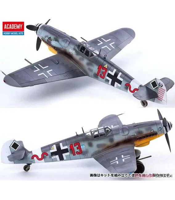 Messerschmitt Bf109G-6/G-2 - JG27" Academy Escala 1/48