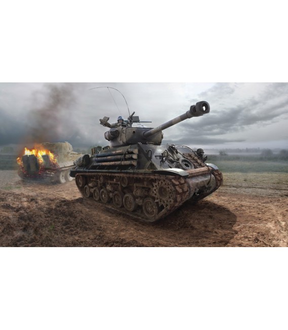 M4A3E8 Sherman "Fury" - Italeri 6529 - Escala 1/35
