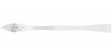 603003 Flat stainless steel spatula