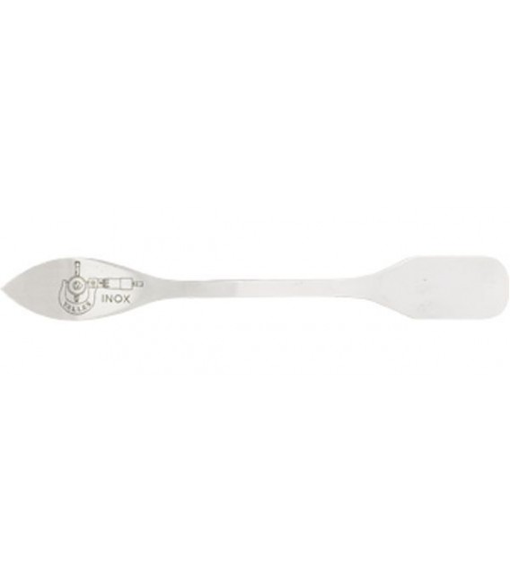 603R37 Espátula plana en acero inox