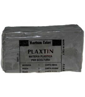 Pâte à modeler professionnelle Plaxtin 1Kg. dur.