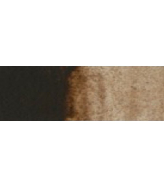 33) 076 Burnt umber watercolor pan Cotman.