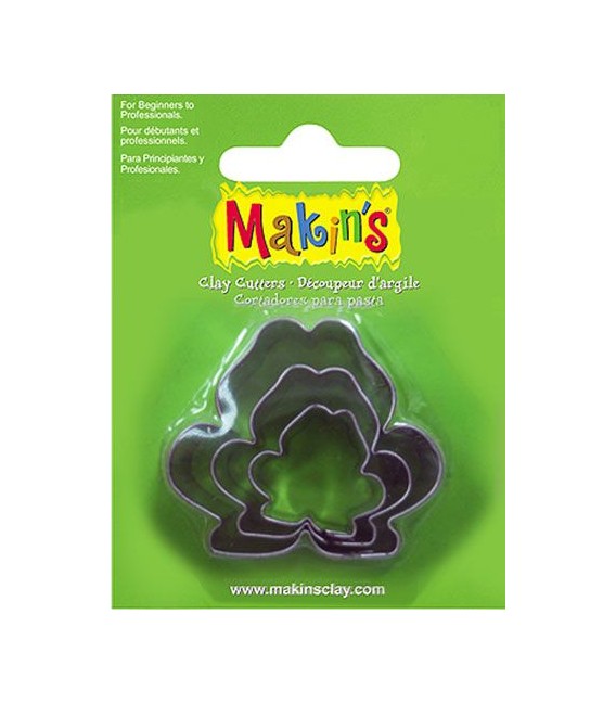 36010 Grenouilles Set 3 taille-formes Makins