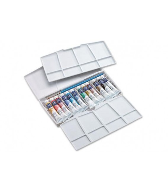 Water color plastic set Cotman Painting plus 12 tubes