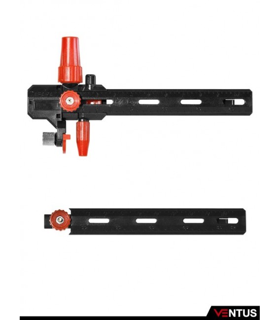 Compass cutter from 3 to 50 cm Ø