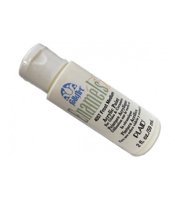 002) 4057 Medium efecte gebrat FolkArt Enamel 59 ml.