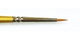 3) Synthetic brush series 2665  Golden Sable 4/0