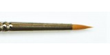 6) Synthetic brush series 2665 Golden Sable 0