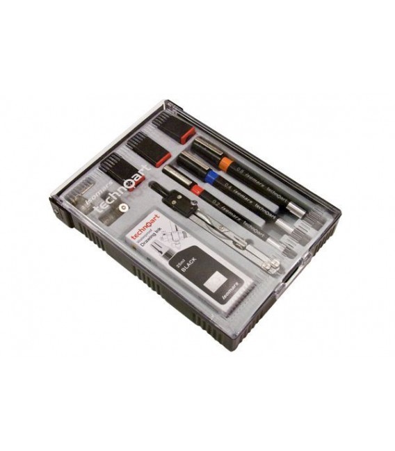 Set 3 canetas desenho técnico SET03