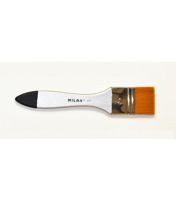 03) Premium synthetic wide brush Milan 631 - 40 mm