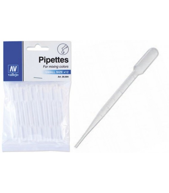 Pipetas pequenas set 12 ud. (1ml)