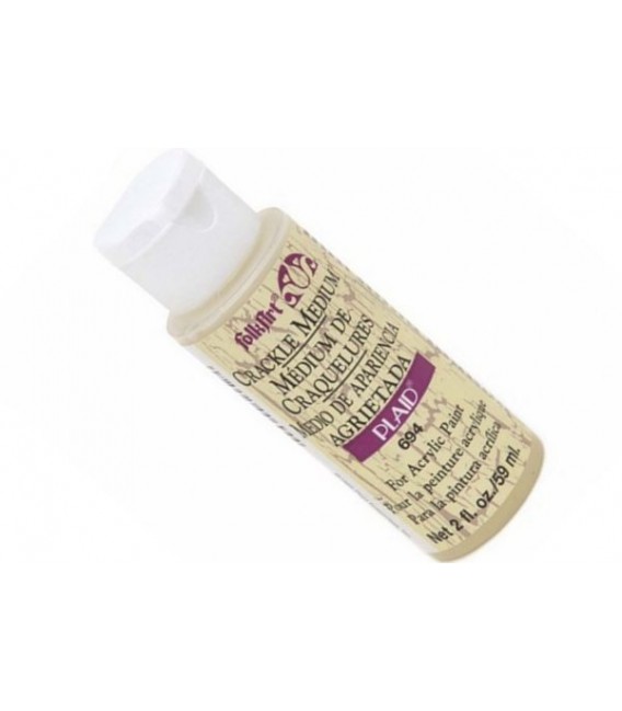10) 694 Crackle medium FolkArt 59 ml.