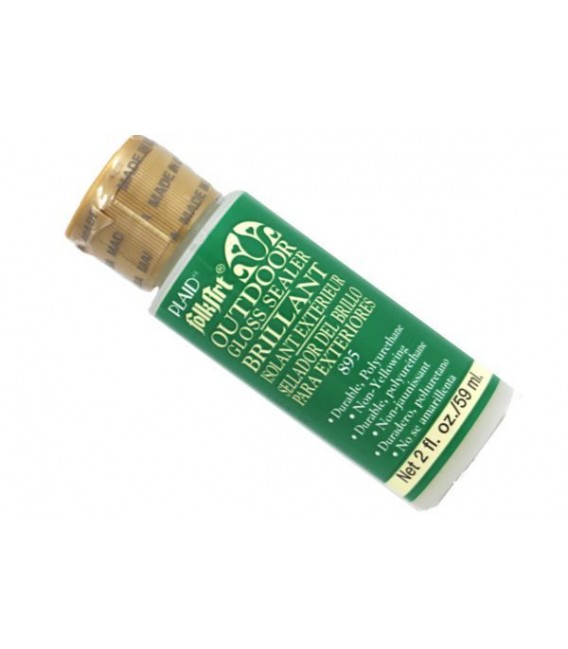 14) 895 Vernis poliureta exterior brillant FolkArt 59 ml.