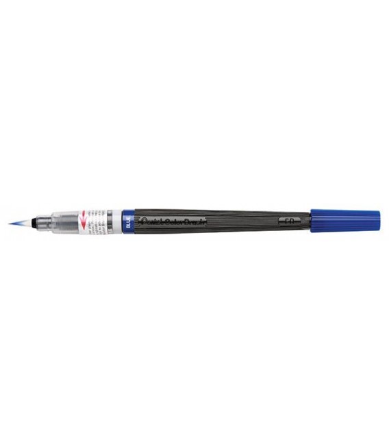 03) Retolador Pinzell Pentel Colour Brush GFL-103 Blau
