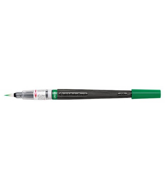 04) Rotulador Pincel Pentel Colour Brush GFL-104 Verde