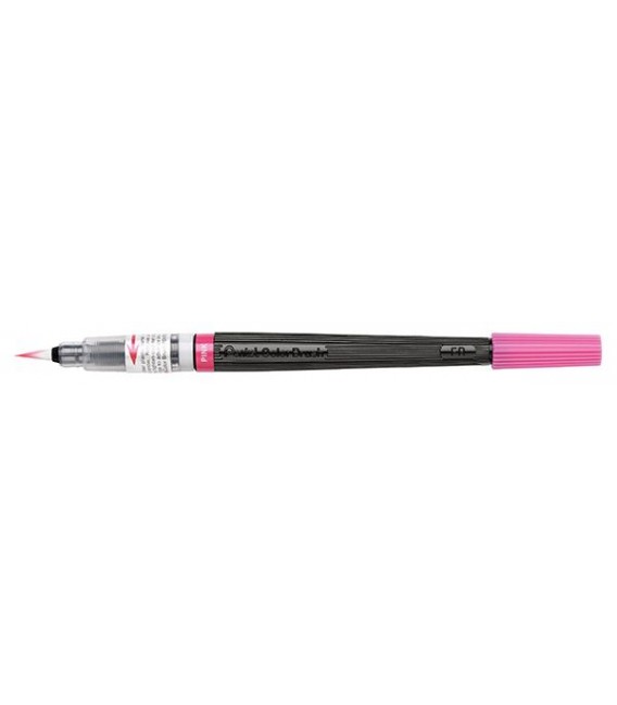 08) Marcador Pincel Pentel Colour Brush GFL-109 Rosa