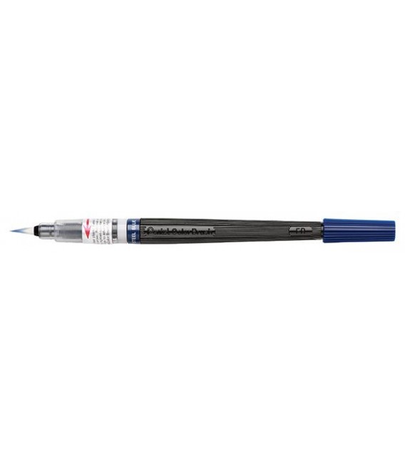 14) Rotulador Pincel Pentel Colour Brush GFL-117 Azul Acero