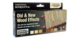 Set Vallejo Model Air 8 u. (17 ml.) Efectes fusta vella i nova