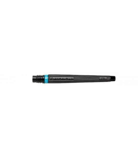 09a) Recharge Pentel Colour Brush FR-110 Bleu Ciel