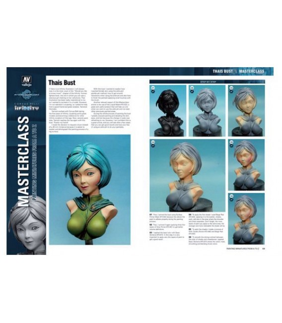 "Painting miniatures from A to Z" Masterclass Vol. 1 book