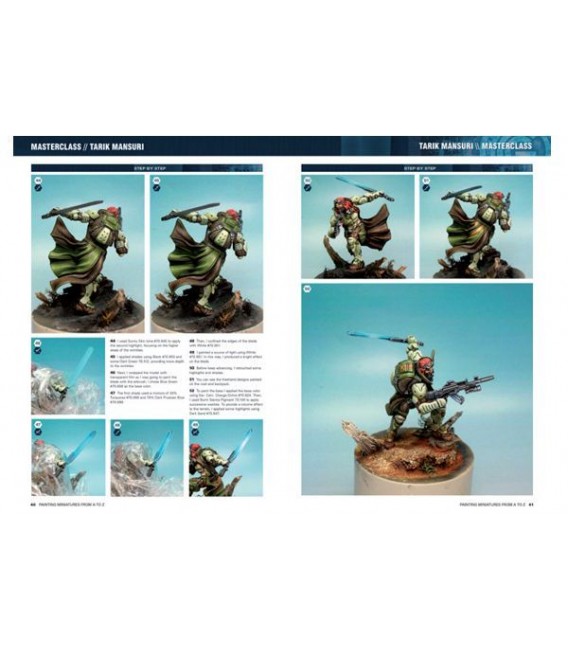 "Painting miniatures from A to Z" Masterclass Vol. 1 book