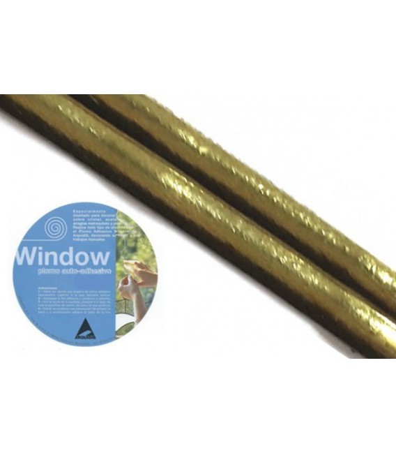 Adhesive lead strip for windows Window 3x20 Gold