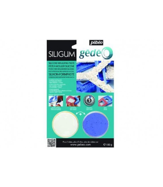 Pasta para moldear en silicona Siligum Gedeo 100 g