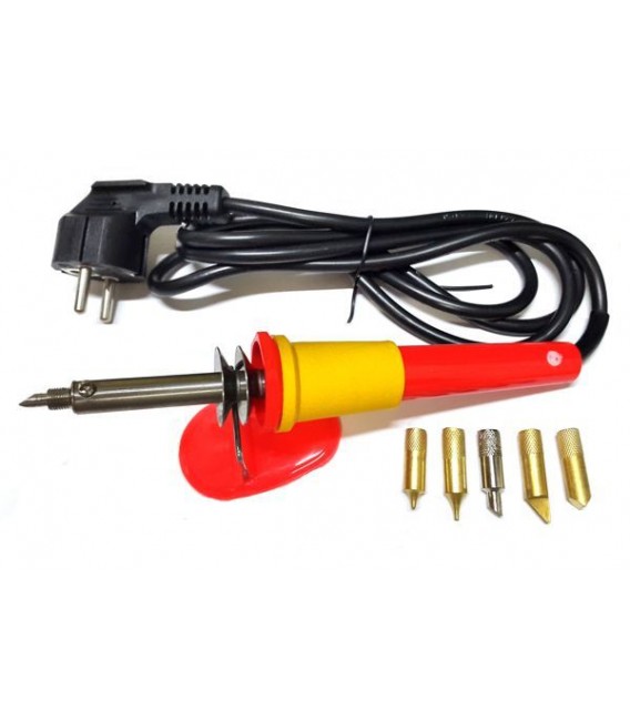 Pirogravador amb 6 puntes intercanviables 30 W - 230 v