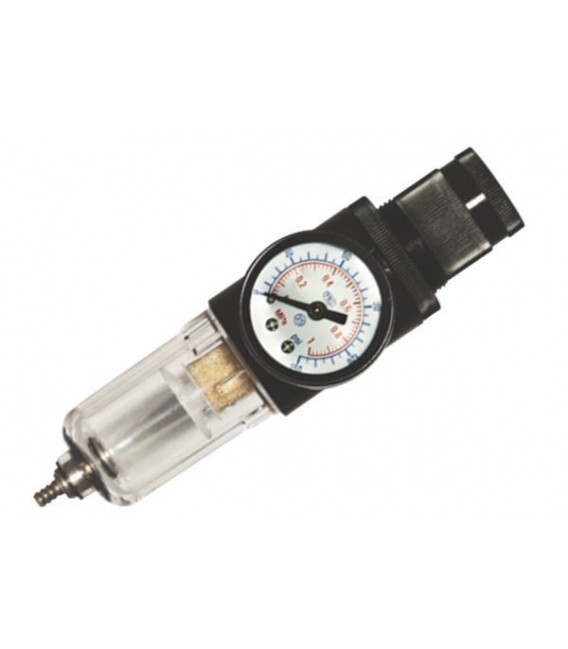 Filtro e regolatore aria per compressore