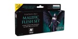 Set Vallejo Fantasy-Pro 8 u. 17 ml. Malefic Flesh Set