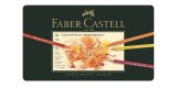 Caixa metal 36 lapis Polychromos Faber-Castell