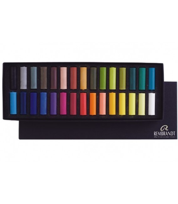 Estoig cartro 30 mitjos pastels Rembrandt 300C30.5