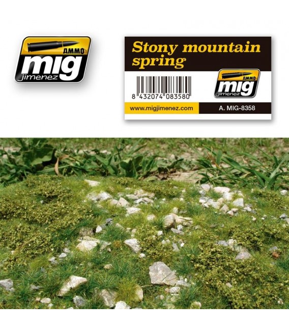 Suolo di montagna - Primavera AMMO Mig Jimenez.