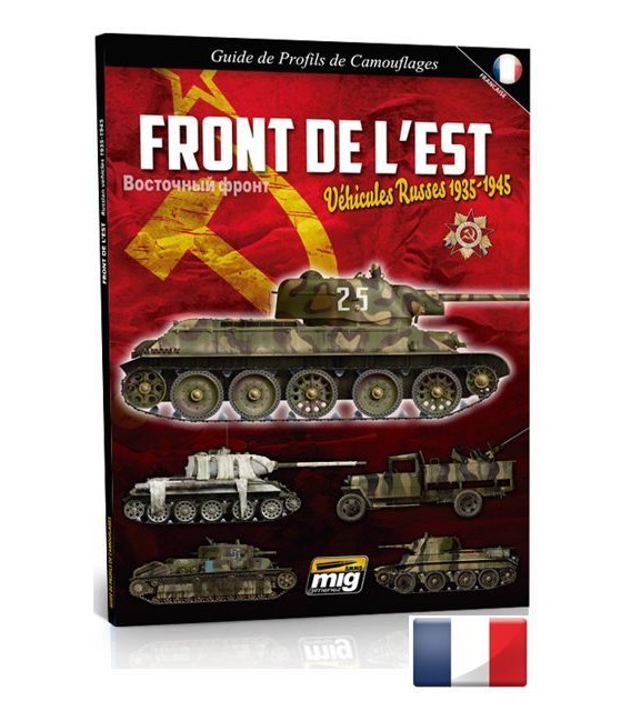 Livre en Français "Front de l'est. Vehicules Russes 1935-1945".
