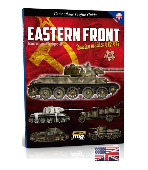 Livro "Eastern front. Russian Vehicles 1935-1945".