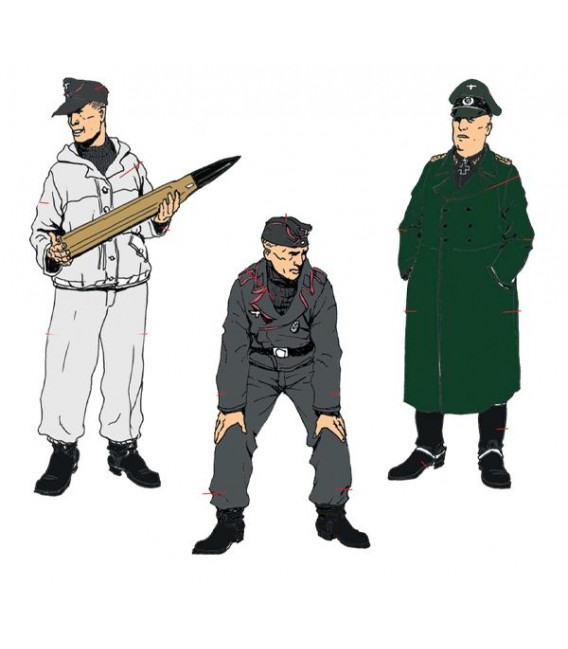 German tank crew Kit. no 2 (1943-1945) - 3508