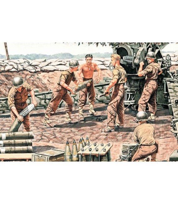 U.S. Artillery Crew - 3577